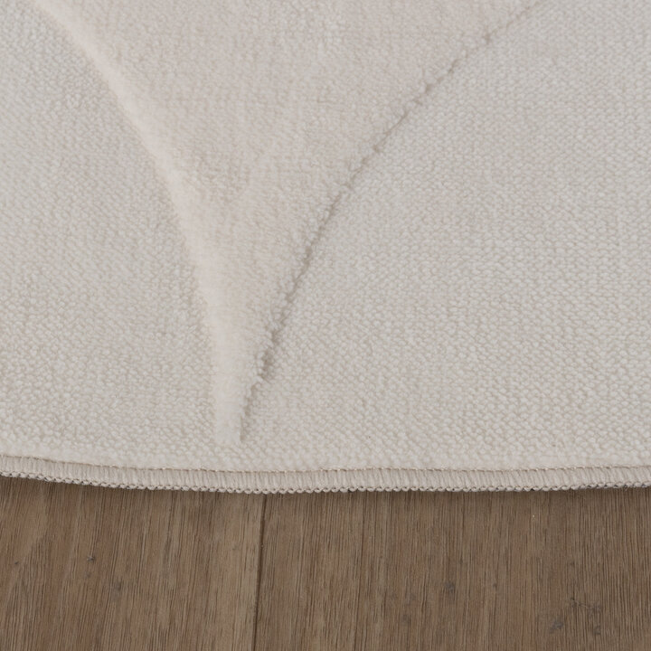 Tapis marbré - Charm Circles Blanc - 6
