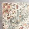 Tapis ovale à poils longs - Santo Mandala Vert Olive - thumbnail 5