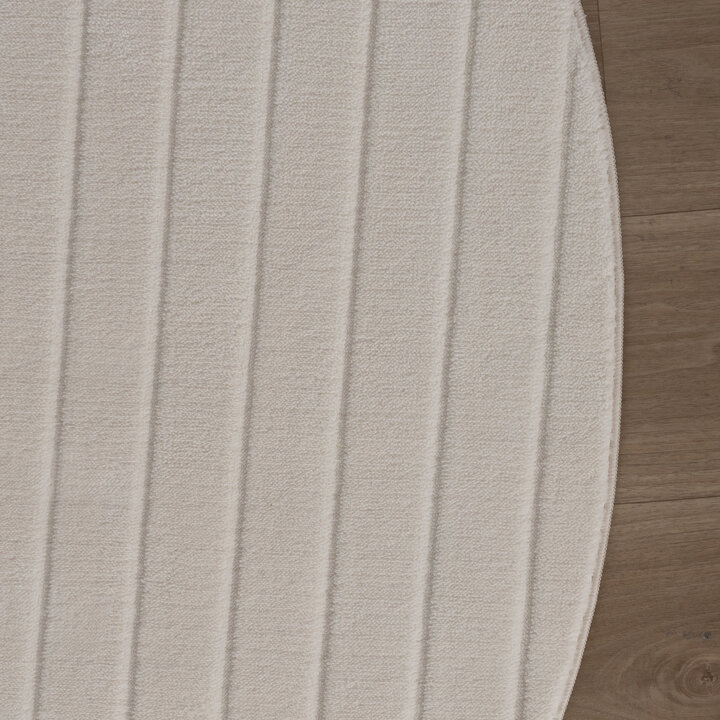 Tapis marbré - Charm Arches Blanc - 5