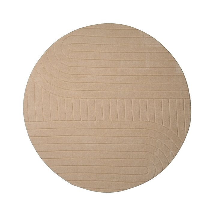 Tapis marbré - Charm Arches Beige - 1