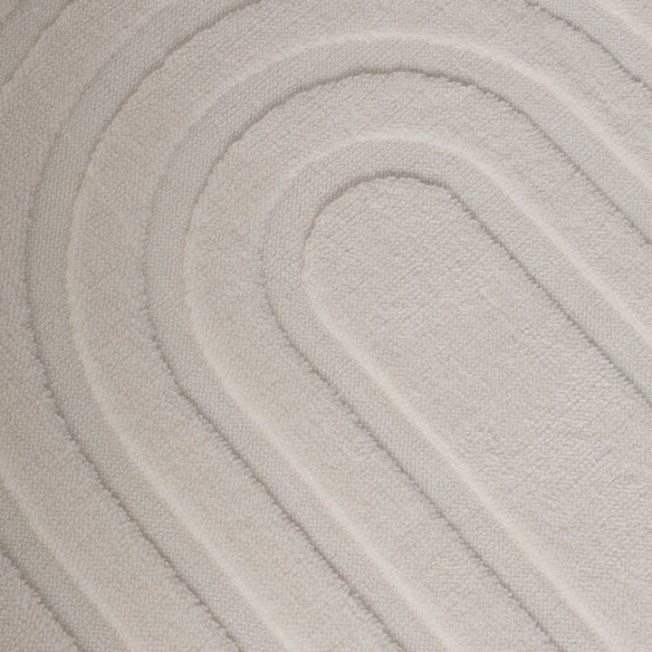Tapis marbré - Charm Curves Blanc - 4