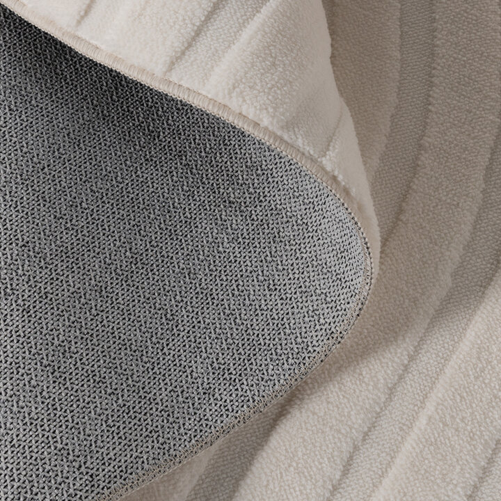 Tapis marbré - Charm Curves Blanc - 7