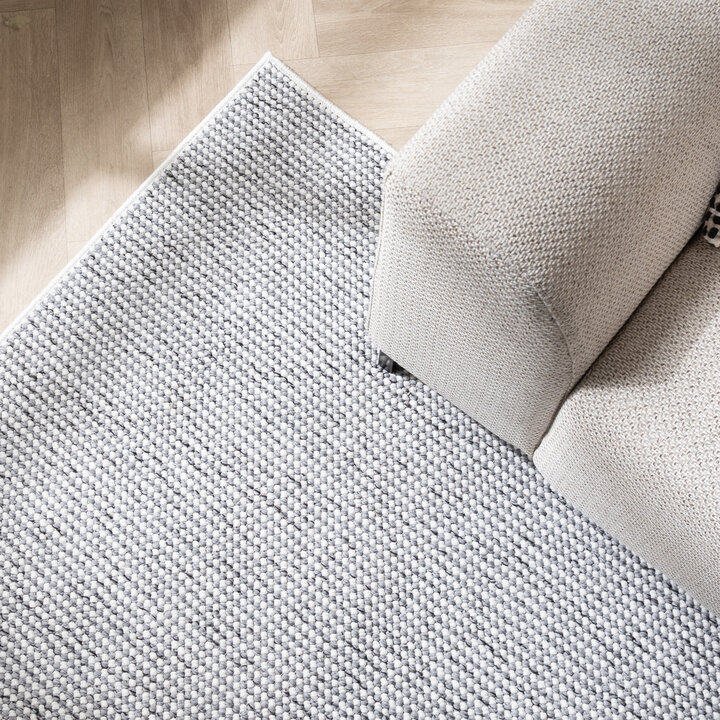 Tapis de jeu rond - Lykke Gris Clair - 2