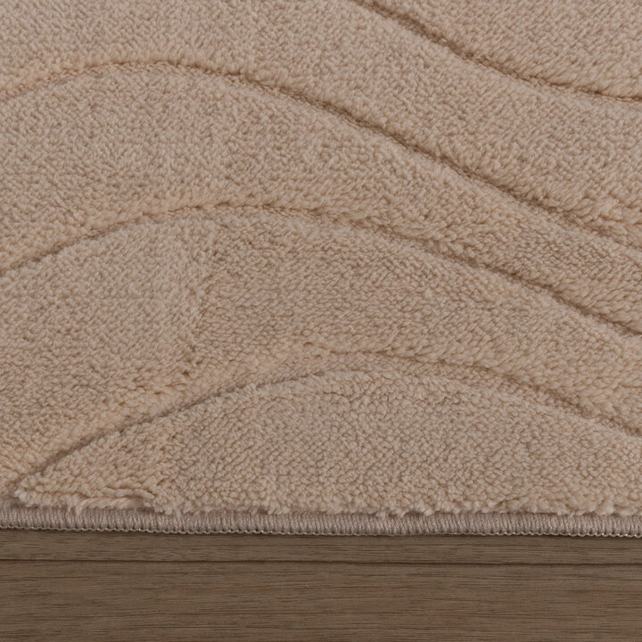 Tapis moderne intérieur et extérieur - Charm Waves Beige - 6