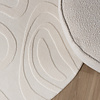 Tapis marbré - Charm Shapes Blanc - thumbnail 3