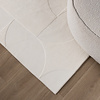 Tapis moderne intérieur et extérieur - Charm Circles Blanc - thumbnail 3