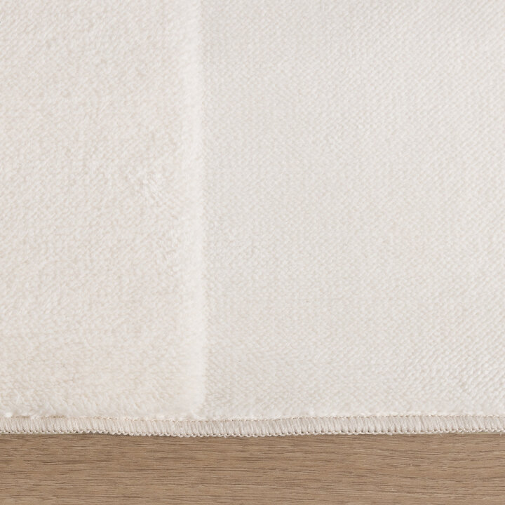 Tapis moderne intérieur et extérieur - Charm Circles Blanc - 6
