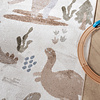Tapis pour enfants lavable - Mace Dino Crème - thumbnail 2