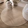 Tapis marbré - Charm Shapes Beige - thumbnail