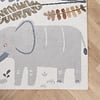 Tapis pour enfants lavable - Mace Animals Crème - thumbnail 4
