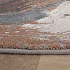 Sous-tapis antidérapant rond - Xavier Wave Bleu/Rouge - thumbnail 5