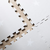 Tapis pour chambre d'enfants - Alfie Stars Gris - thumbnail 4