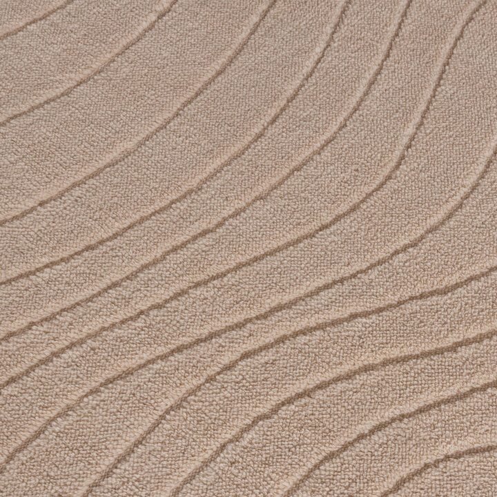Tapis marbré - Charm Waves Beige - 4