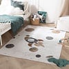 Tapis pour enfants lavable - Mace Rocket Crème - thumbnail