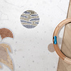 Tapis pour enfants lavable - Mace Rocket Crème - thumbnail 2