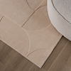 Tapis moderne intérieur et extérieur - Charm Circles Beige - thumbnail 3