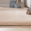Tapis rond pour enfants lavable - Jip Beige - thumbnail 5