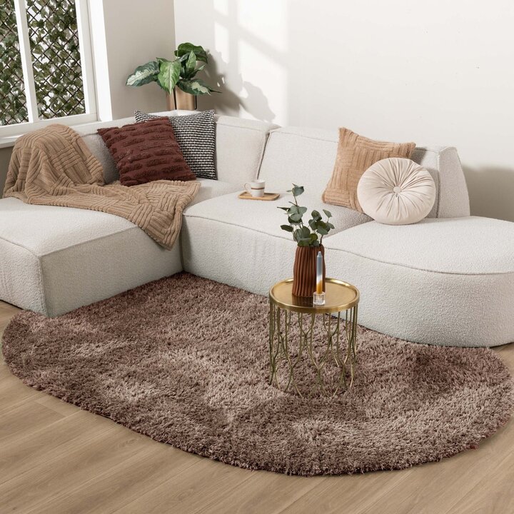 Tapis rond pour enfants - Blaze Taupe