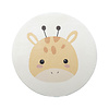 Tapis rond rétro - Sammy Giraffe Jaune - thumbnail 1
