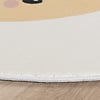 Tapis rond rétro - Sammy Giraffe Jaune - thumbnail 5