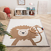 Tapis pour enfants lavable - Simba Lion Marron - thumbnail 2