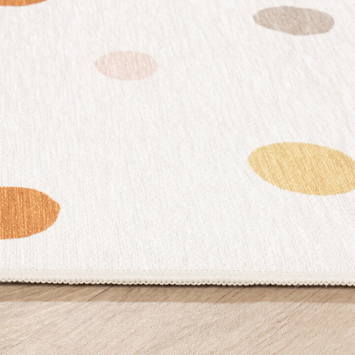 Tapis pour enfants lavable - Evi Confetti Multicolore - 5