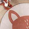 Tapis rond rétro - Sammy Fox Orange - thumbnail 2