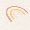 Tapis rond rétro - Evi Rainbow Multicolore - thumbnail 3