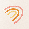 Tapis pour enfants lavable - Evi Rainbow Multicolore - thumbnail 3
