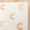 Tapis pour enfants lavable - Evi Rainbow Multicolore - thumbnail 4