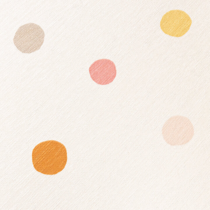 Tapis rond rétro - Evi Confetti Multicolore - 3