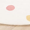 Tapis rond rétro - Evi Confetti Multicolore - thumbnail 5
