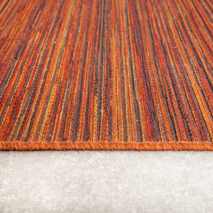 Tapis scandinave rond - Torres Rouge/Mélangé - 5