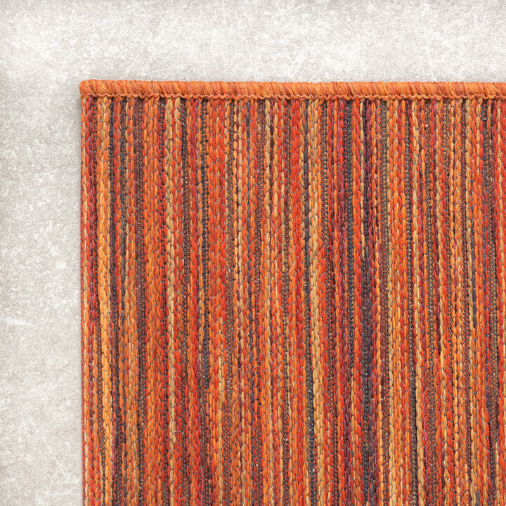 Tapis scandinave rond - Torres Rouge/Mélangé - 6