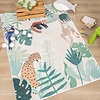Tapis pour enfants - Jungle Luipaard Multicolore - thumbnail