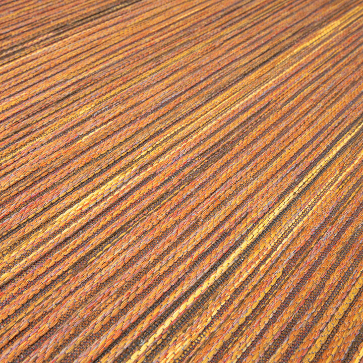 Tapis scandinave rond - Torres Orange/Mélangé - 4