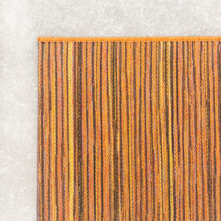Tapis scandinave rond - Torres Orange/Mélangé - 6