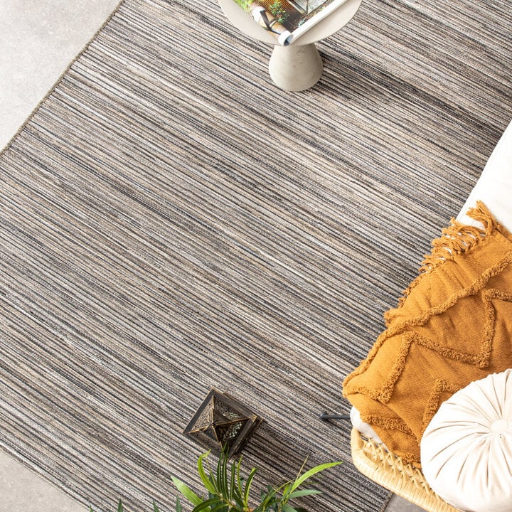 Tapis scandinave rond - Torres Gris Foncé/Mélangé - 3