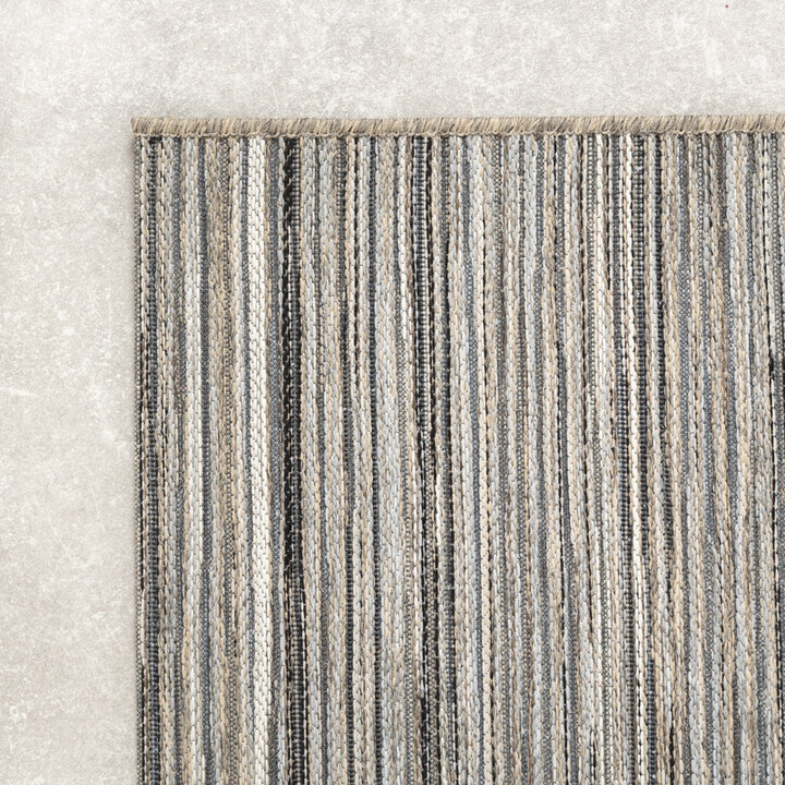 Tapis scandinave rond - Torres Gris Foncé/Mélangé - 6