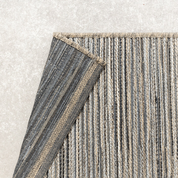 Tapis scandinave rond - Torres Gris Foncé/Mélangé - 7