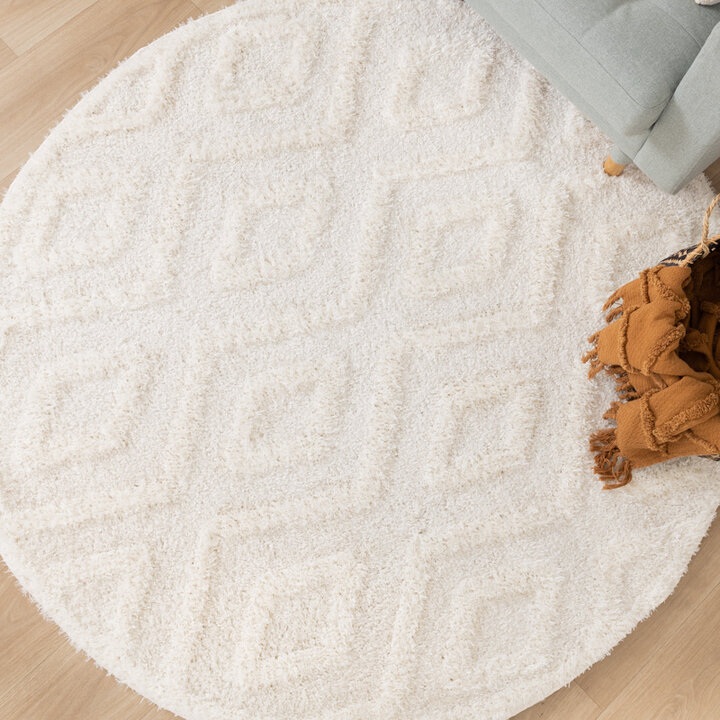 Tapis marbré - Lova Diamond Crème - 3