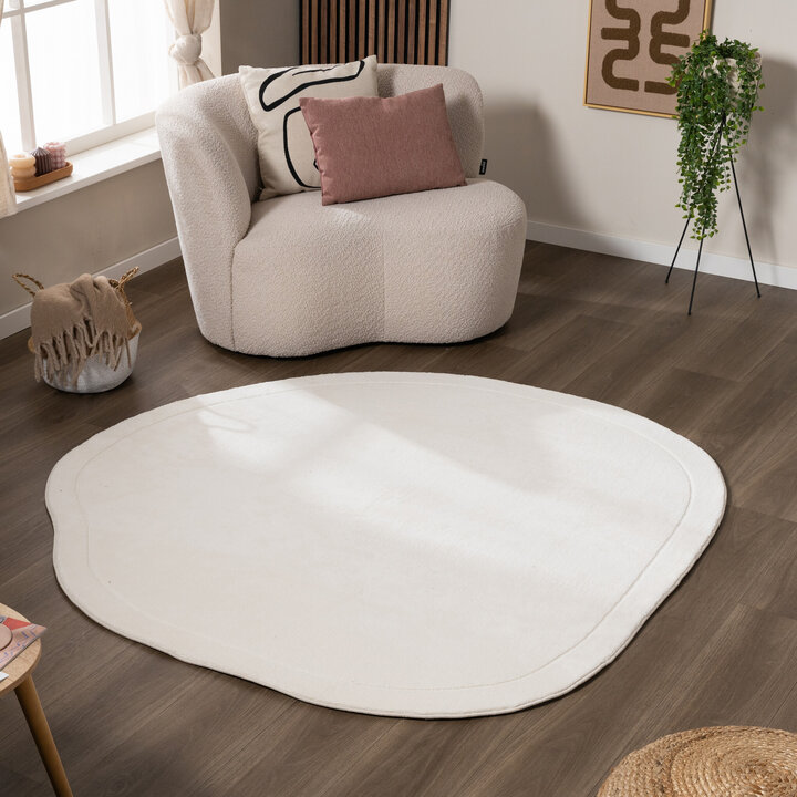 Tapis de jeu carré - Halo Stone Crème