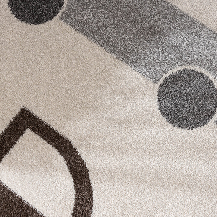 Tapis d'extérieur violet - Bowie Auto Crème - 3