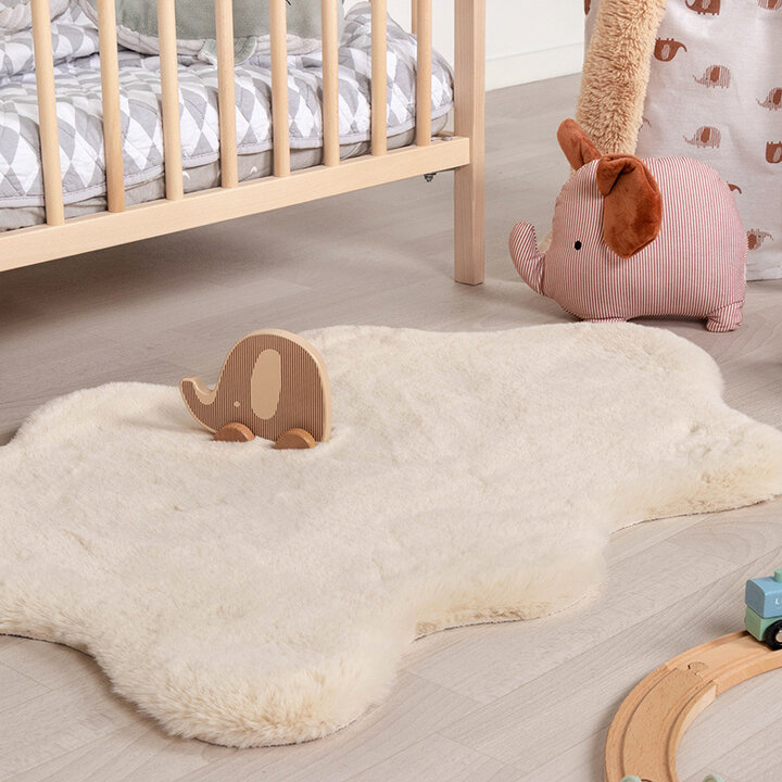 Tapis pour enfants - Huggy Schaap Crème - 3