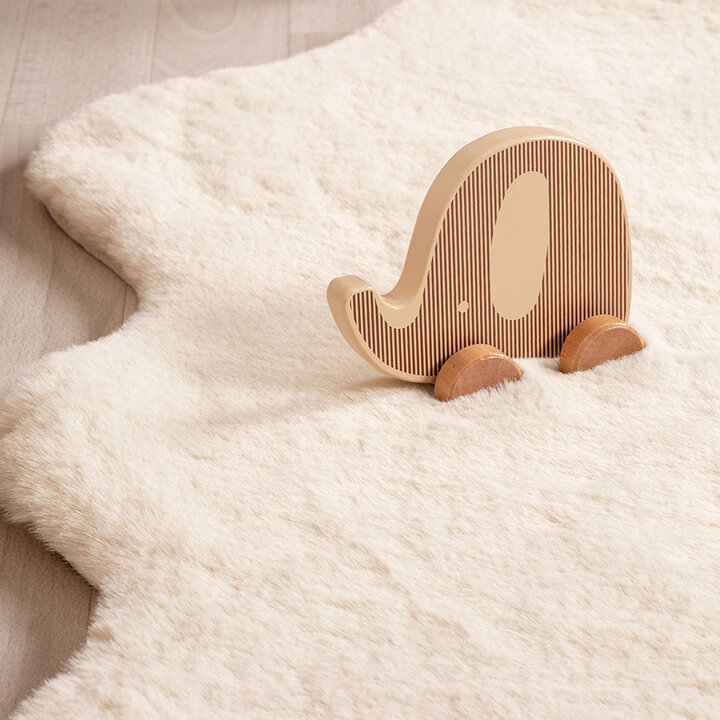 Tapis pour enfants - Huggy Schaap Crème - 4