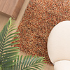 Tapis en laine à poils longs - Elin Rouge/Terracotta - thumbnail 2