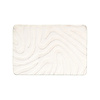 Tapis d'extérieur rond à fleurs - Cassie Shapes Blanc - thumbnail