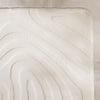 Tapis d'extérieur rond à fleurs - Cassie Shapes Blanc - thumbnail 3