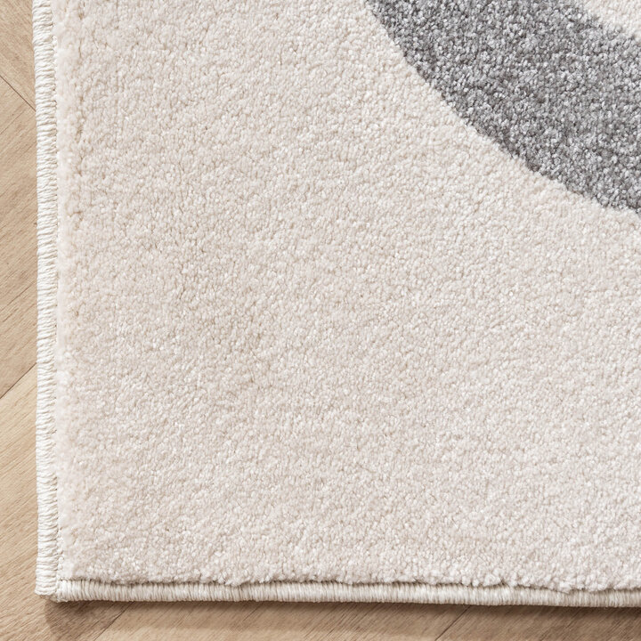 Tapis d'extérieur violet - Bowie Auto weg Crème - 4