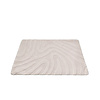 Tapis d'extérieur rond à fleurs - Cassie Shapes Taupe - thumbnail 1